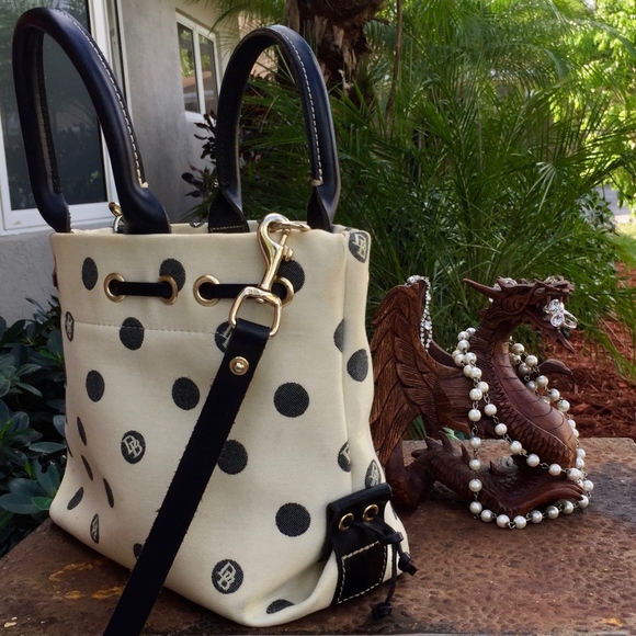 Rare D&B Signature Tassel Tote Canvas & Leather - Picture 3 of 8